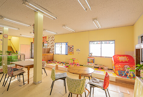 授乳室もある休憩所